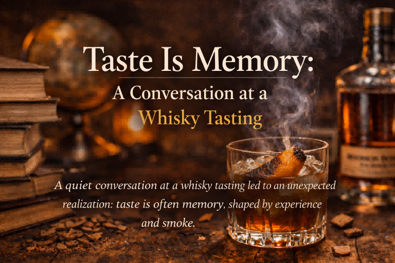 Taste Is Memory: A Conversation at a Whisky Tasting