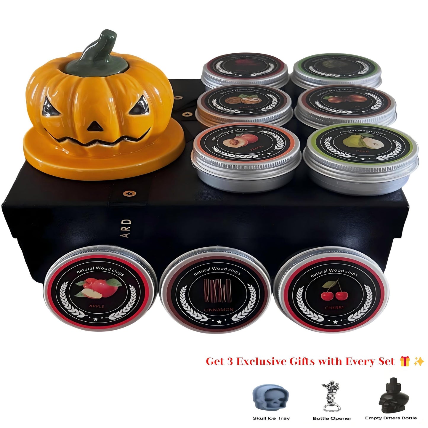 BarrelVibes Pumpkin Edition – Whiskey & Cocktail Vibe Kit | Free Shipping