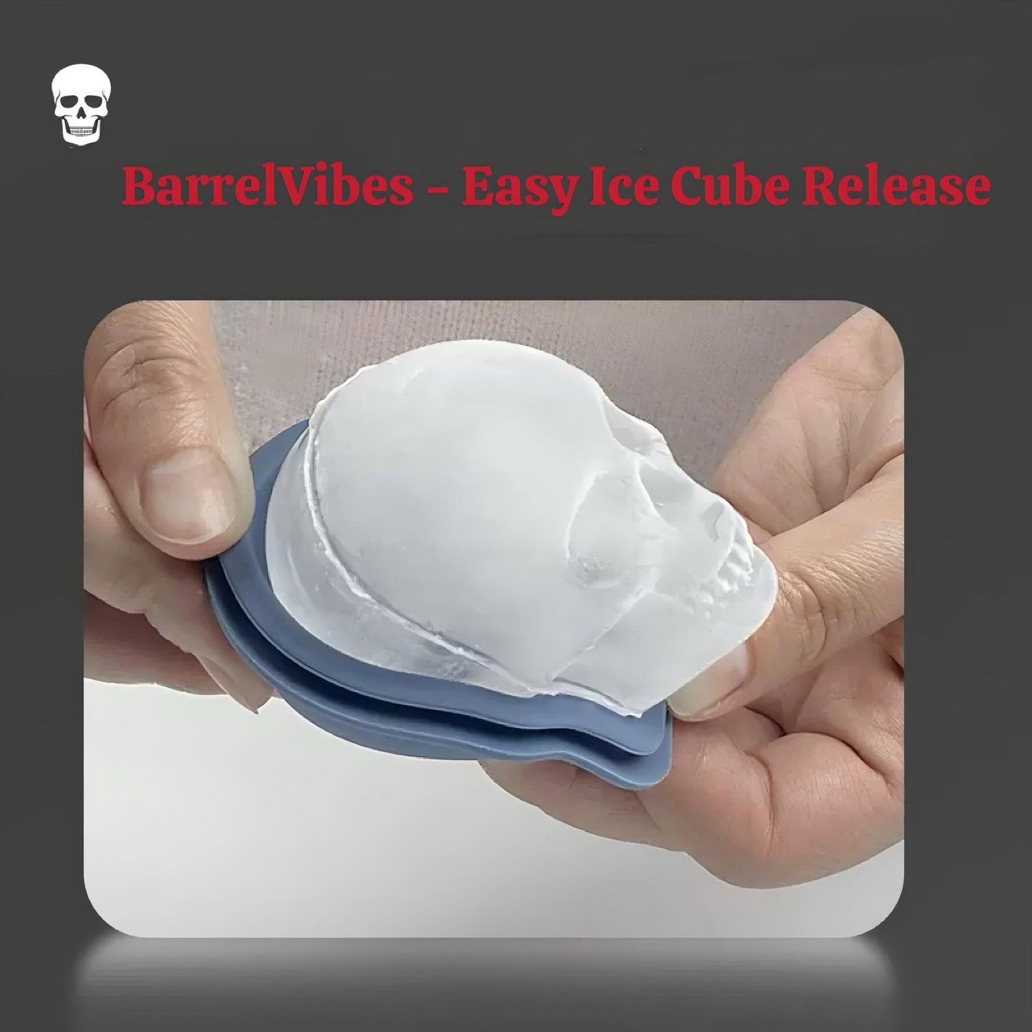 BarrelVibes SkullChill™ Ice Mold (4pcs)