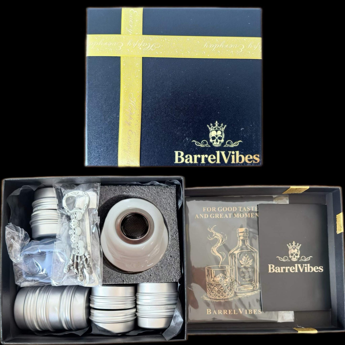 Phantom Skull Cocktail Kit 💀 - BarrelVibes - Free Worldwide Shipping