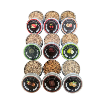 BarrelVibes Mixology Wood Refill Pack 🌳 | 9 Natural Wood Chips