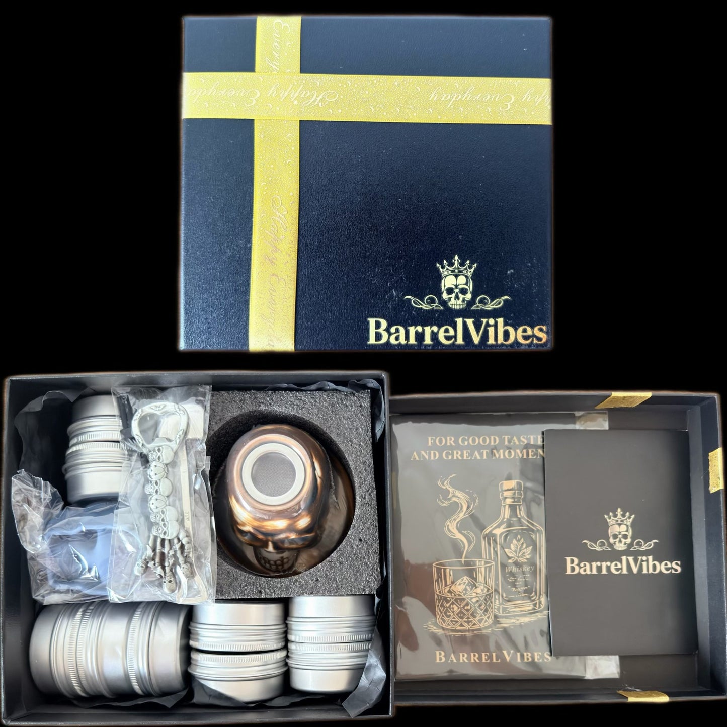 Grin Skull Cocktail Kit 💀 – BarrelVibes - Free Worldwide Shipping